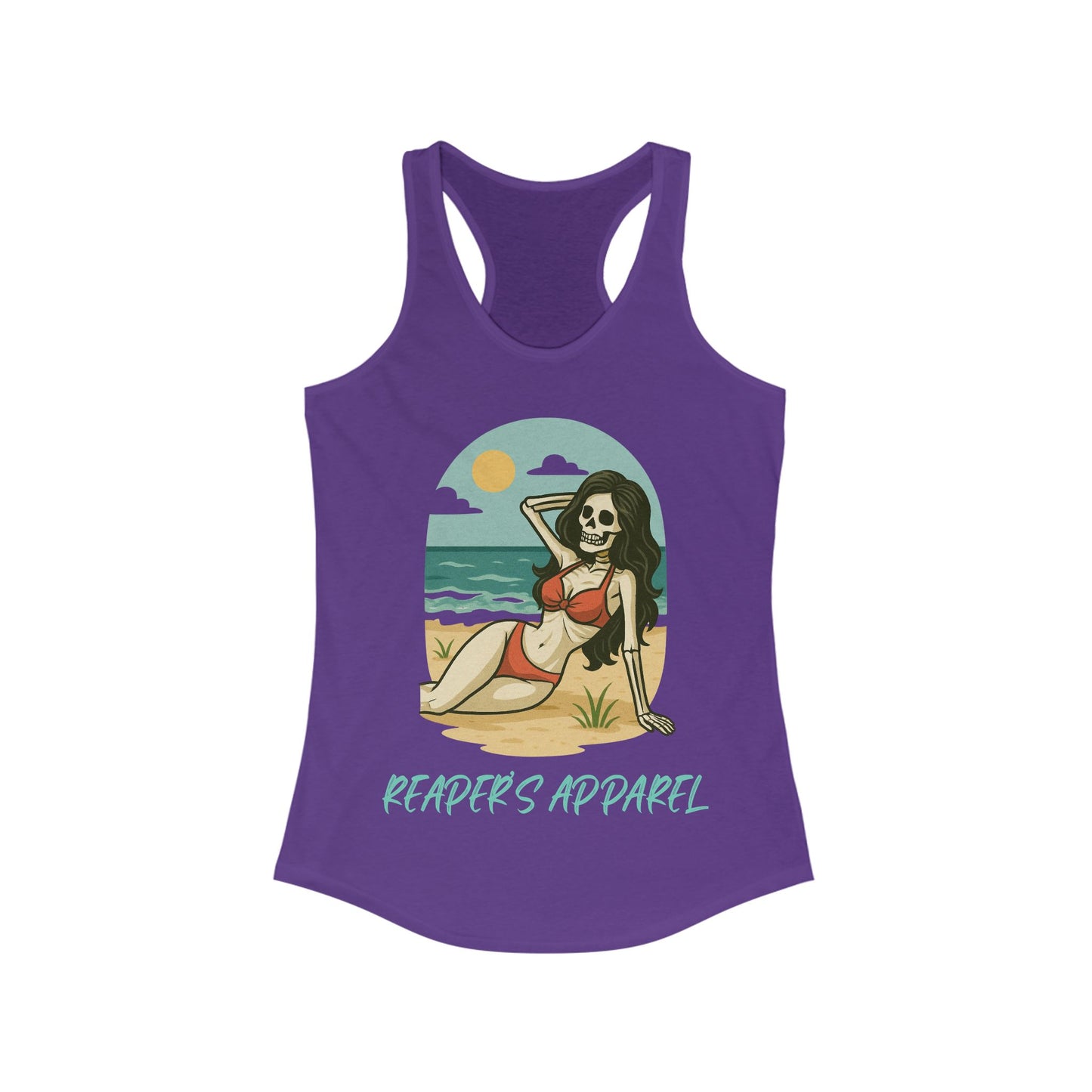 Beach Vibes Racerback Tank, Beachwear