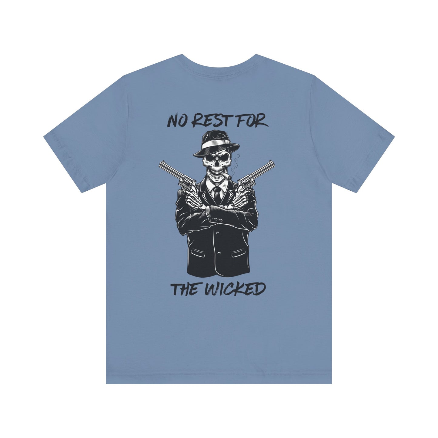 Reaper-Themed Unisex Tee: No Rest for the Wicked