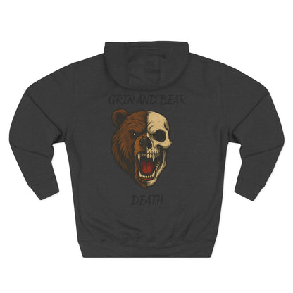Grin and Bear Death Fleece Hoodie
