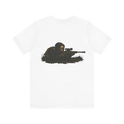 Tactical Sniper Reaper Design, Graphic Tee, Unisex