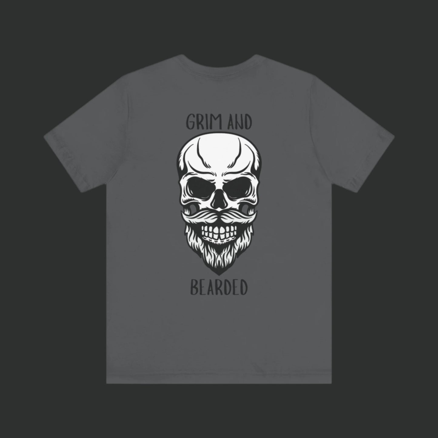 Grim and Bearded Skull Tee