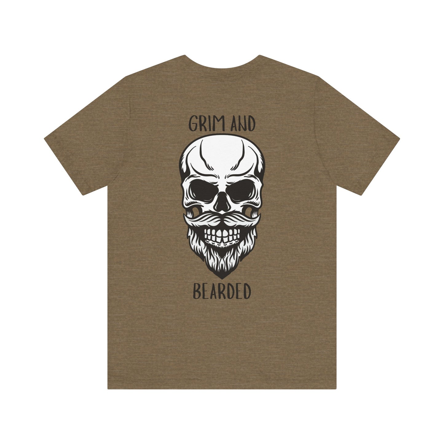 Grim and Bearded Skull Tee