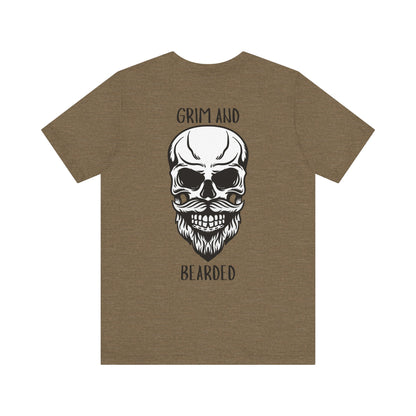 Grim and Bearded Skull Tee