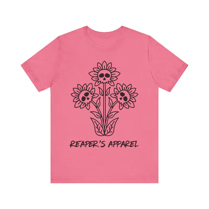 Reaper's Apparel Floral Skull Tee