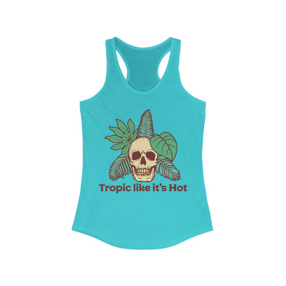 Tropical Skull Racerback Tank