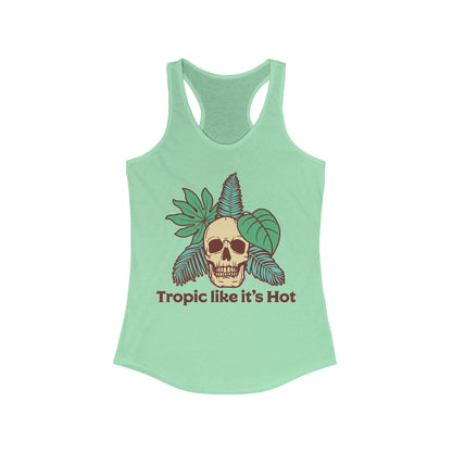 Tropical Skull Racerback Tank