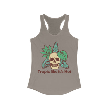 Tropical Skull Racerback Tank