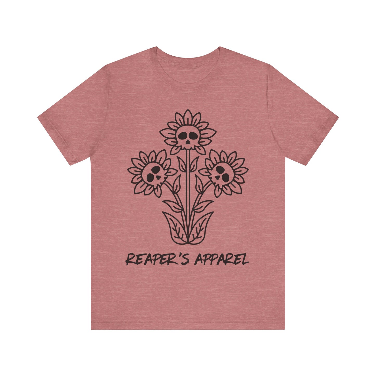 Reaper's Apparel Floral Skull Tee