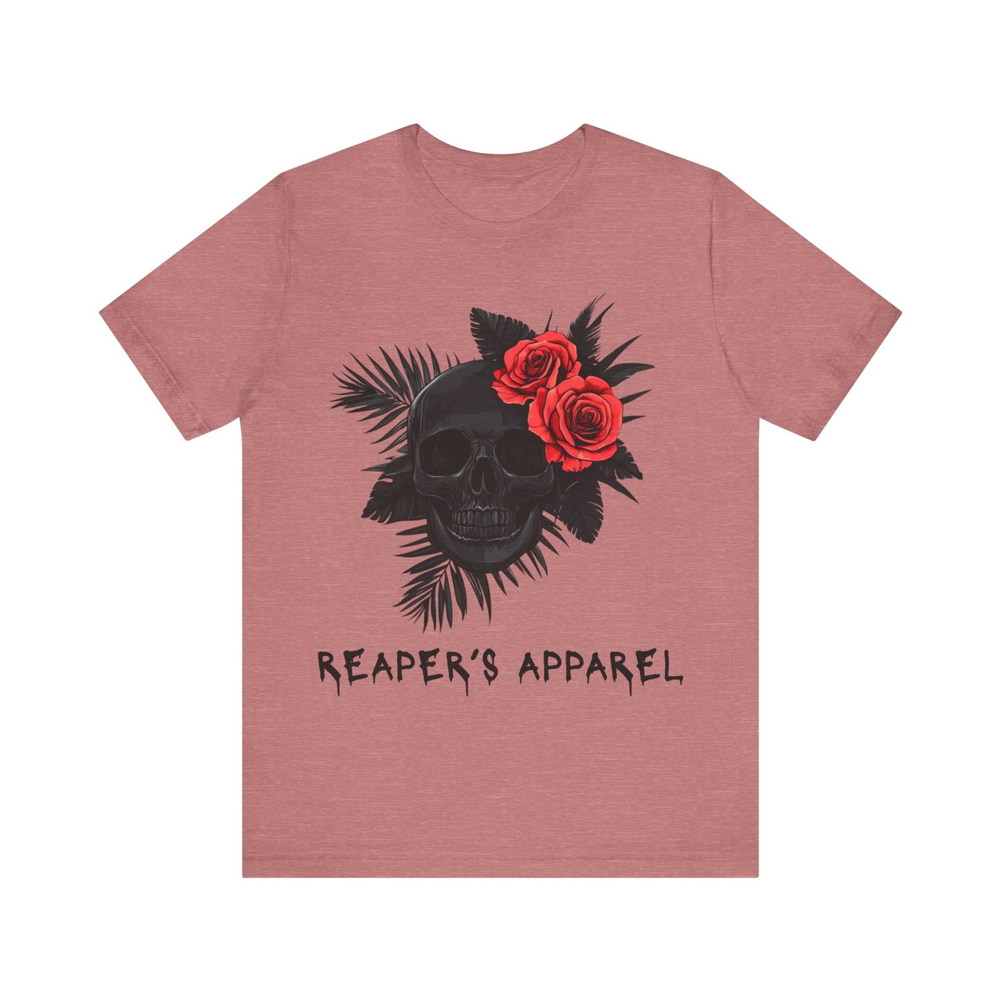 Skull and Roses Tee - Edgy Unisex