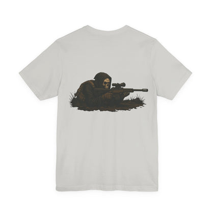Tactical Sniper Reaper Design, Graphic Tee, Unisex