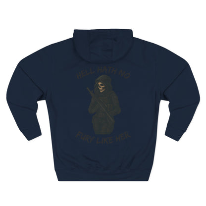 Hell Hath No Fury Fleece Hoodie