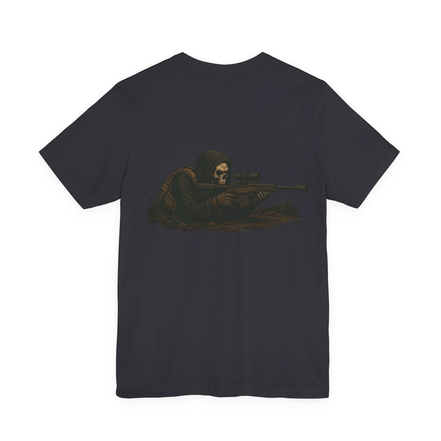 Tactical Sniper Reaper Design, Graphic Tee, Unisex
