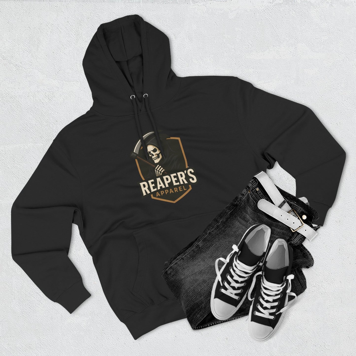 Stylish Reaper's Hoodie | Cozy Fleece Sweatshirt