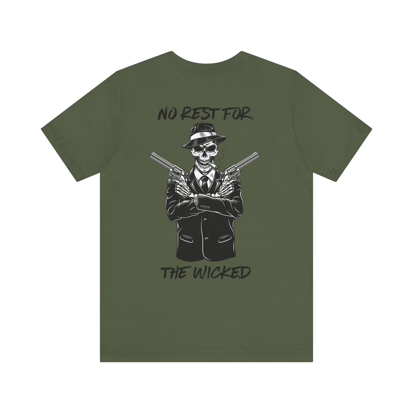 Reaper-Themed Unisex Tee: No Rest for the Wicked