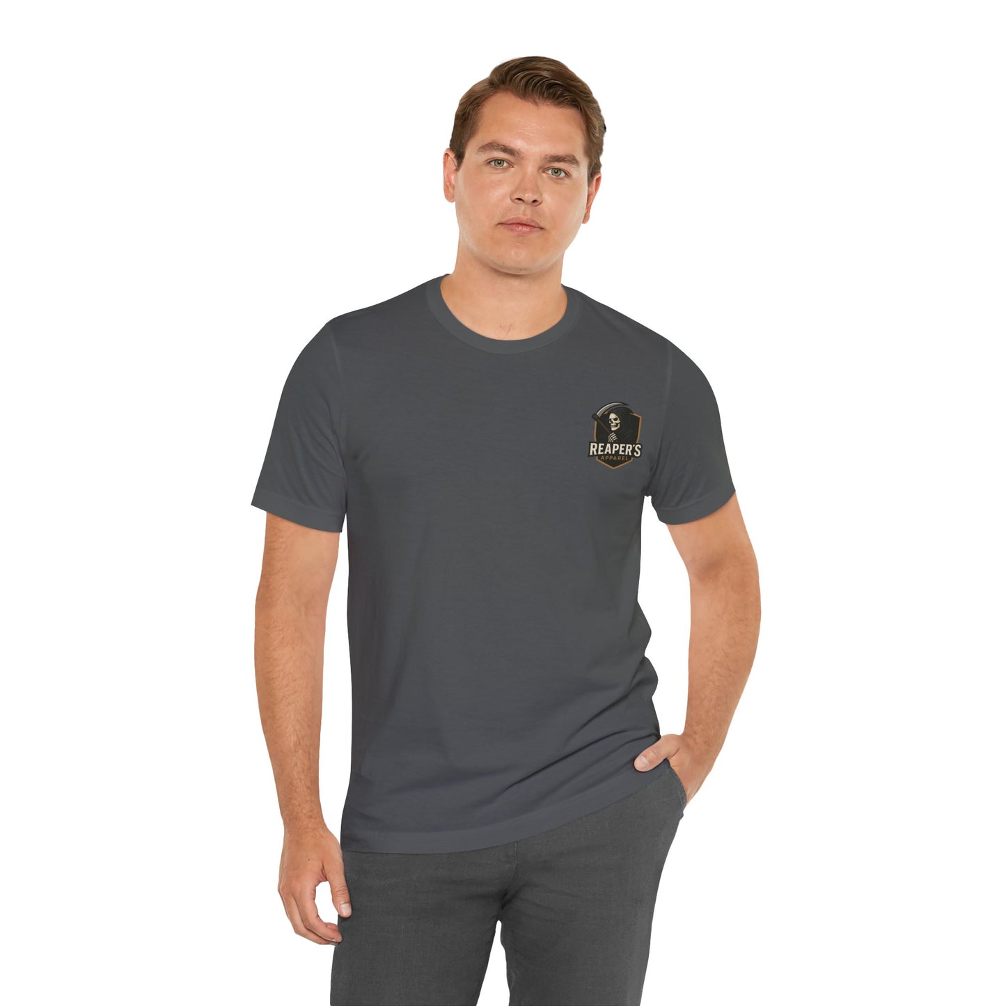 Gothic Unisex Tee - 'You Talk Big I Cut Bigger'