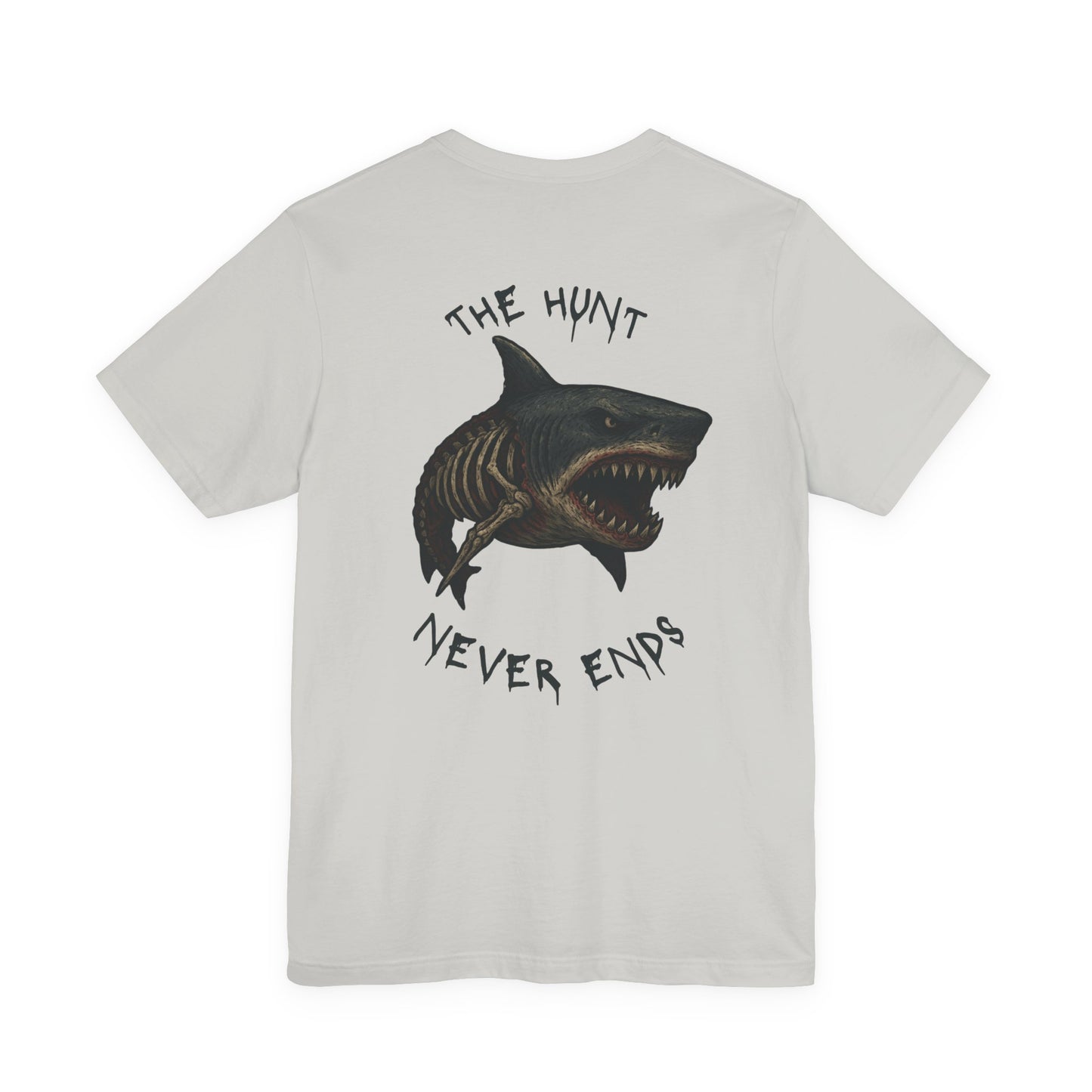 Fierce Skeleton Shark Graphic Tee, Unisex