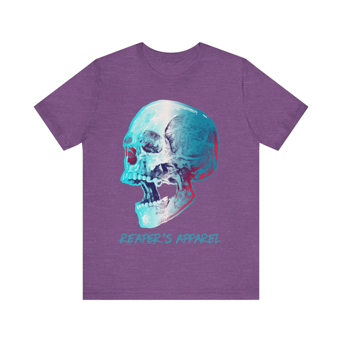 Vibrant Skull Graphic Unisex T-Shirt