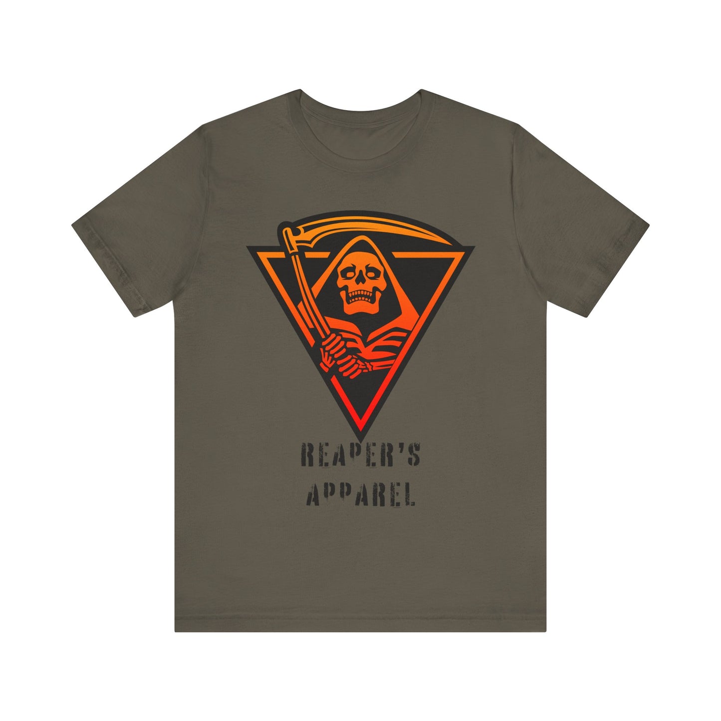 Unisex Graphic Tee with Reaper Design