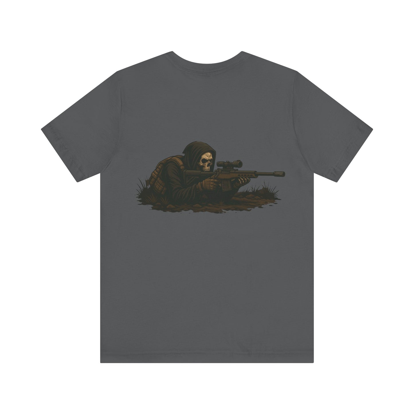 Tactical Sniper Reaper Design, Graphic Tee, Unisex
