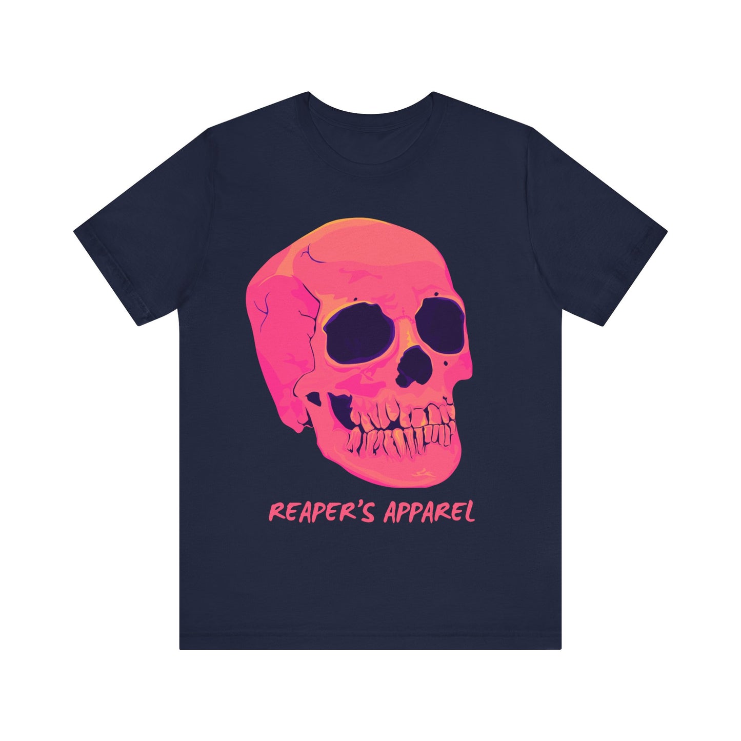 Vibrant Skull Graphic Tee - Unisex