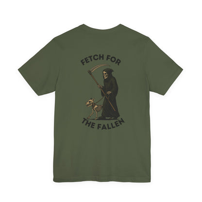Grim Reaper Graphic Tee, Casual Unisex T-Shirt