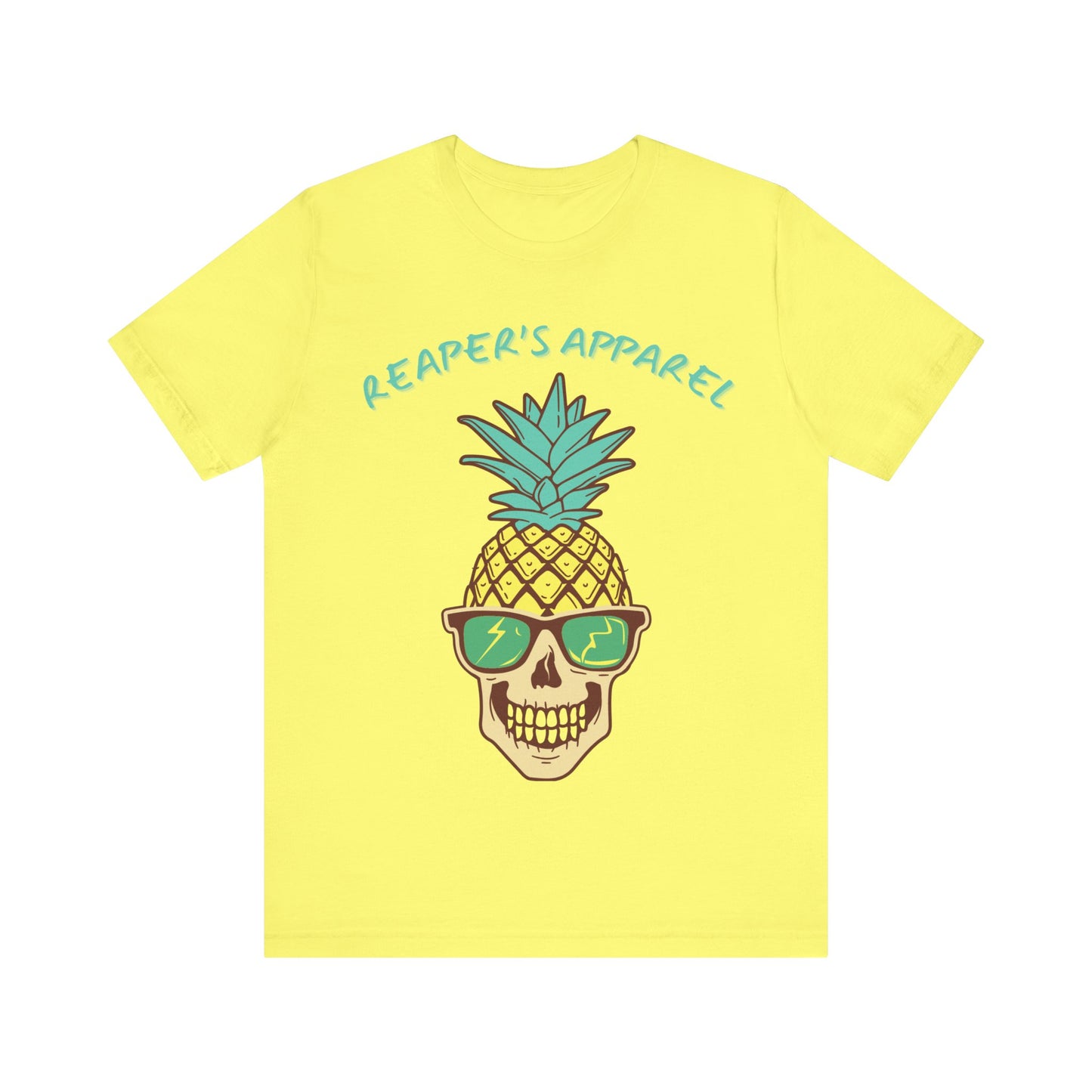 Pineapple Skull Tee - Fun Summer Shirt