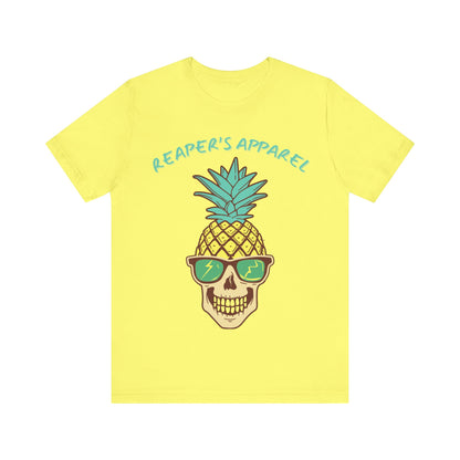 Pineapple Skull Tee - Fun Summer Shirt