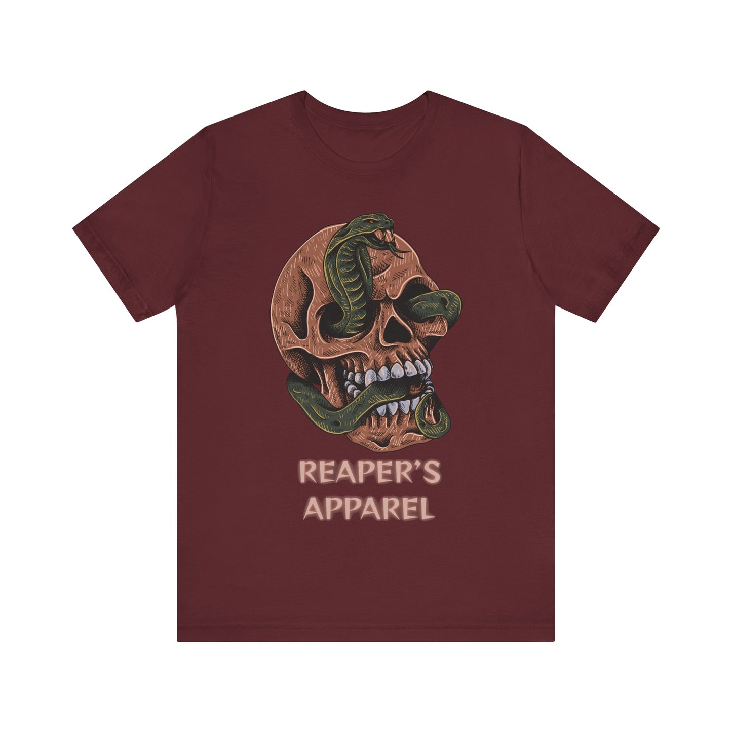 Snake-Skull Graphic Tee | Reaper's Apparel