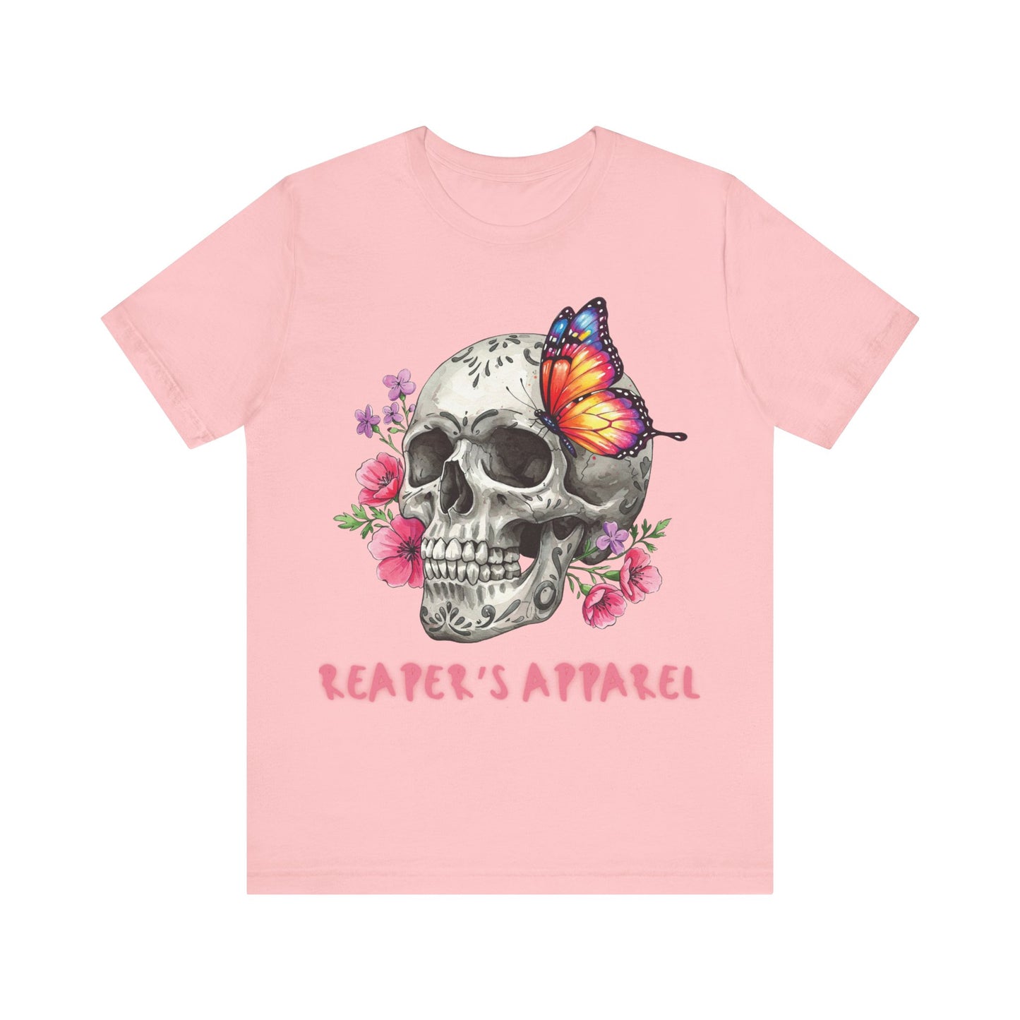 Skull & Butterfly Graphic Tee - Reaper's Apparel