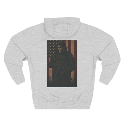 Gritty Graphic Hoodie, Patriotic Apparel