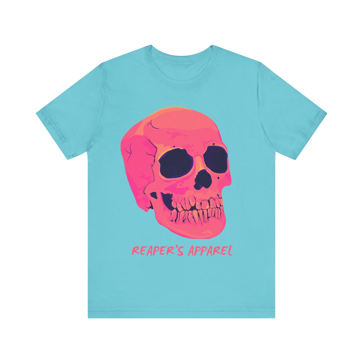 Vibrant Skull Graphic Tee - Unisex