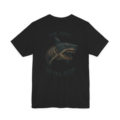 Fierce Skeleton Shark Graphic Tee, Unisex