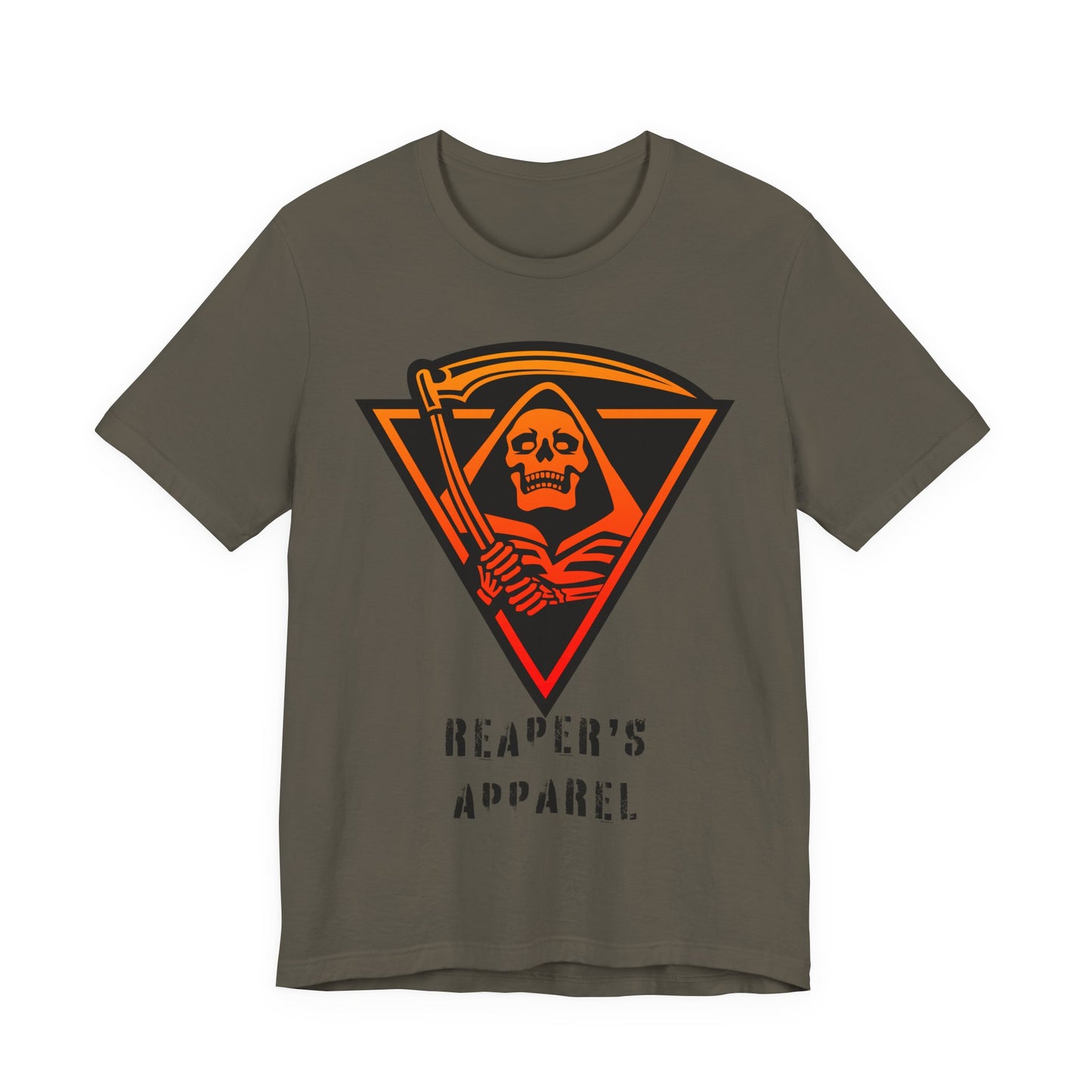 Unisex Graphic Tee with Reaper Design
