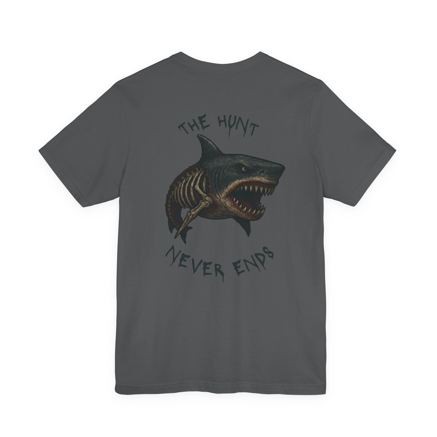 Fierce Skeleton Shark Graphic Tee, Unisex
