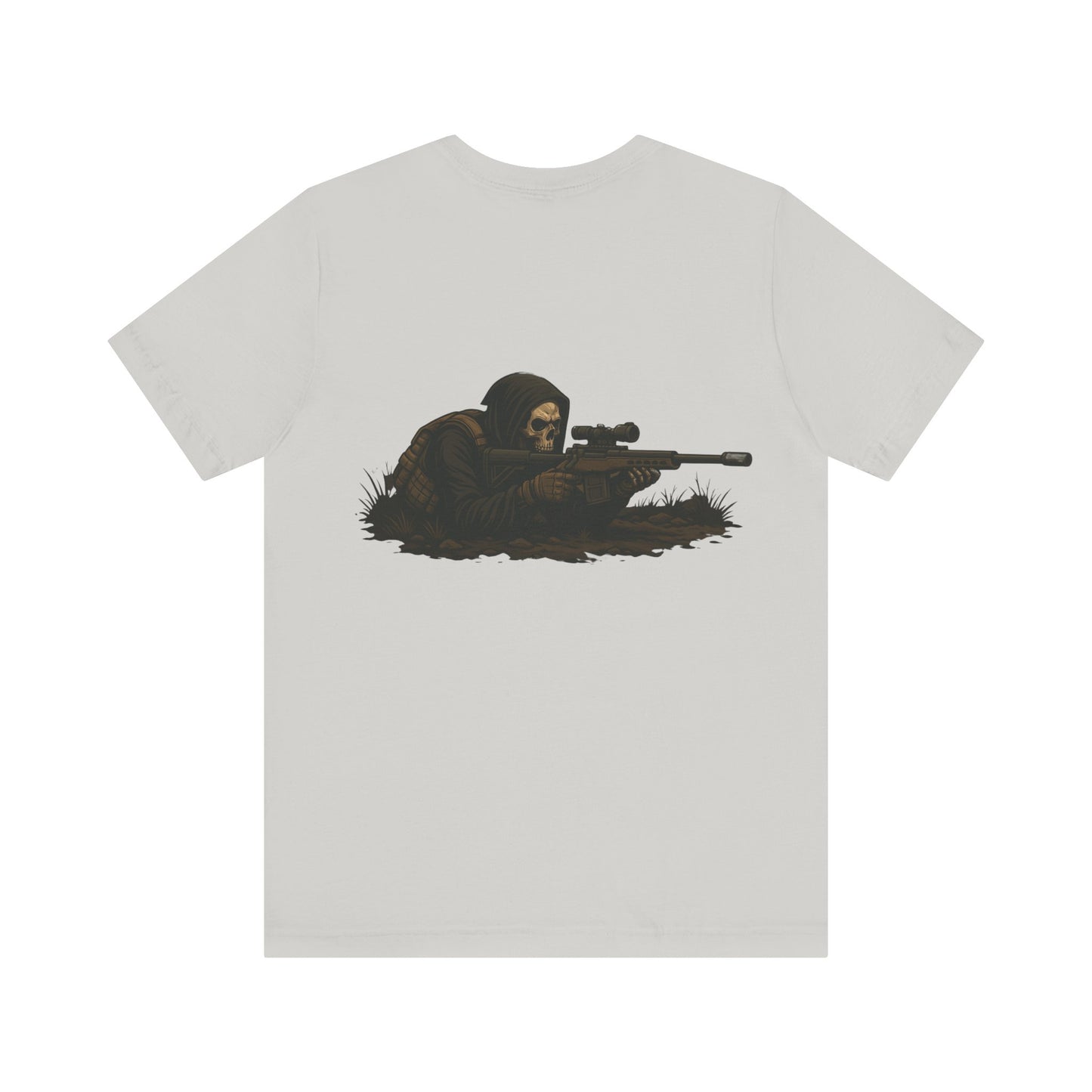 Tactical Sniper Reaper Design, Graphic Tee, Unisex