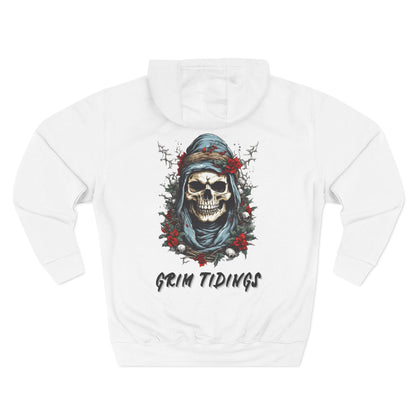 Grim Tidings Three-Panel Fleece Hoodie