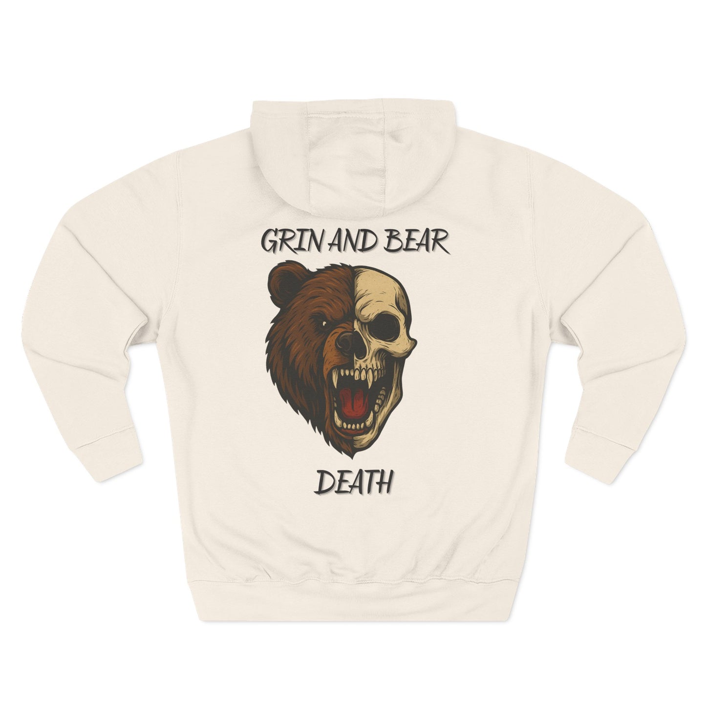 Grin and Bear Death Fleece Hoodie