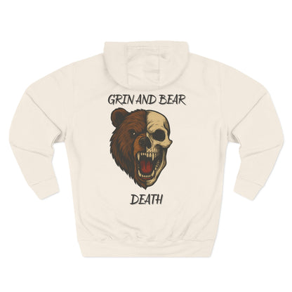 Grin and Bear Death Fleece Hoodie