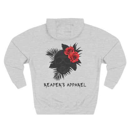 Reaper's Floral Skull Hoodie