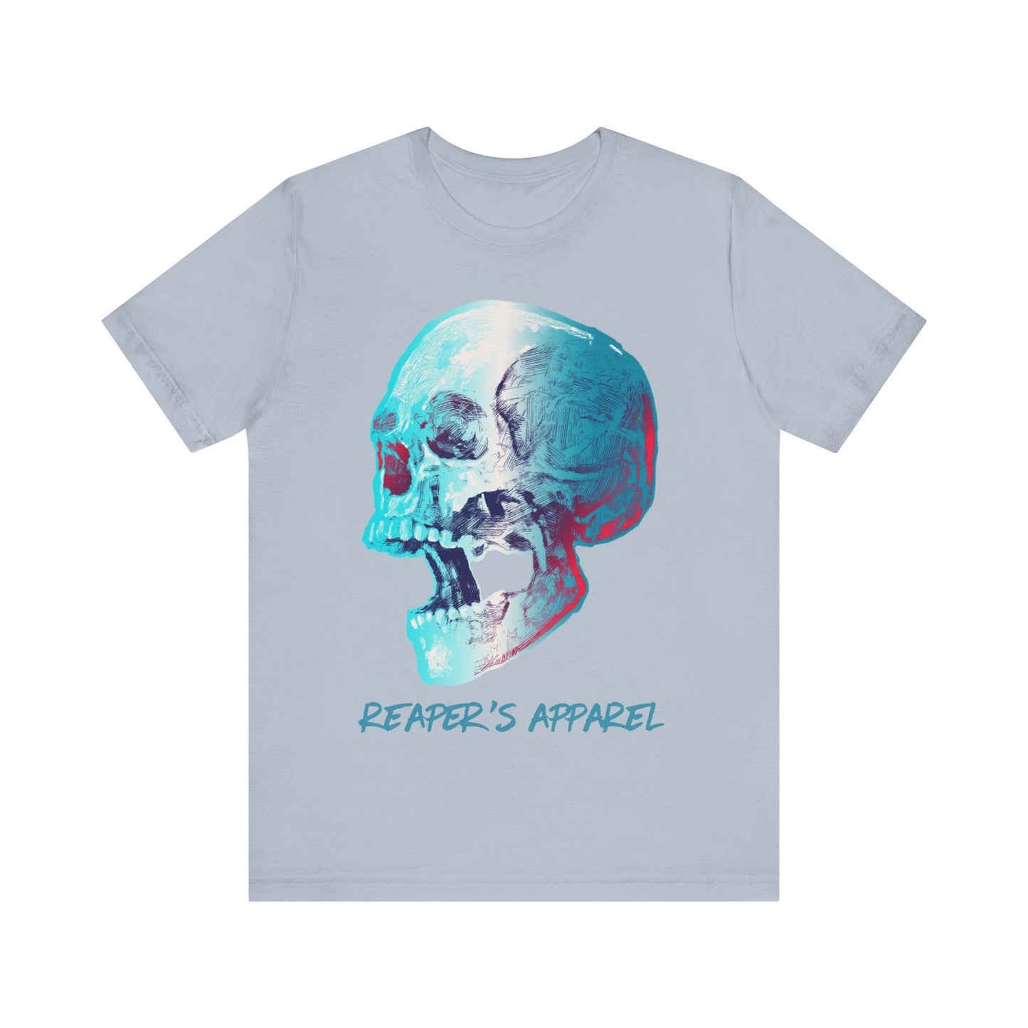 Vibrant Skull Graphic Unisex T-Shirt