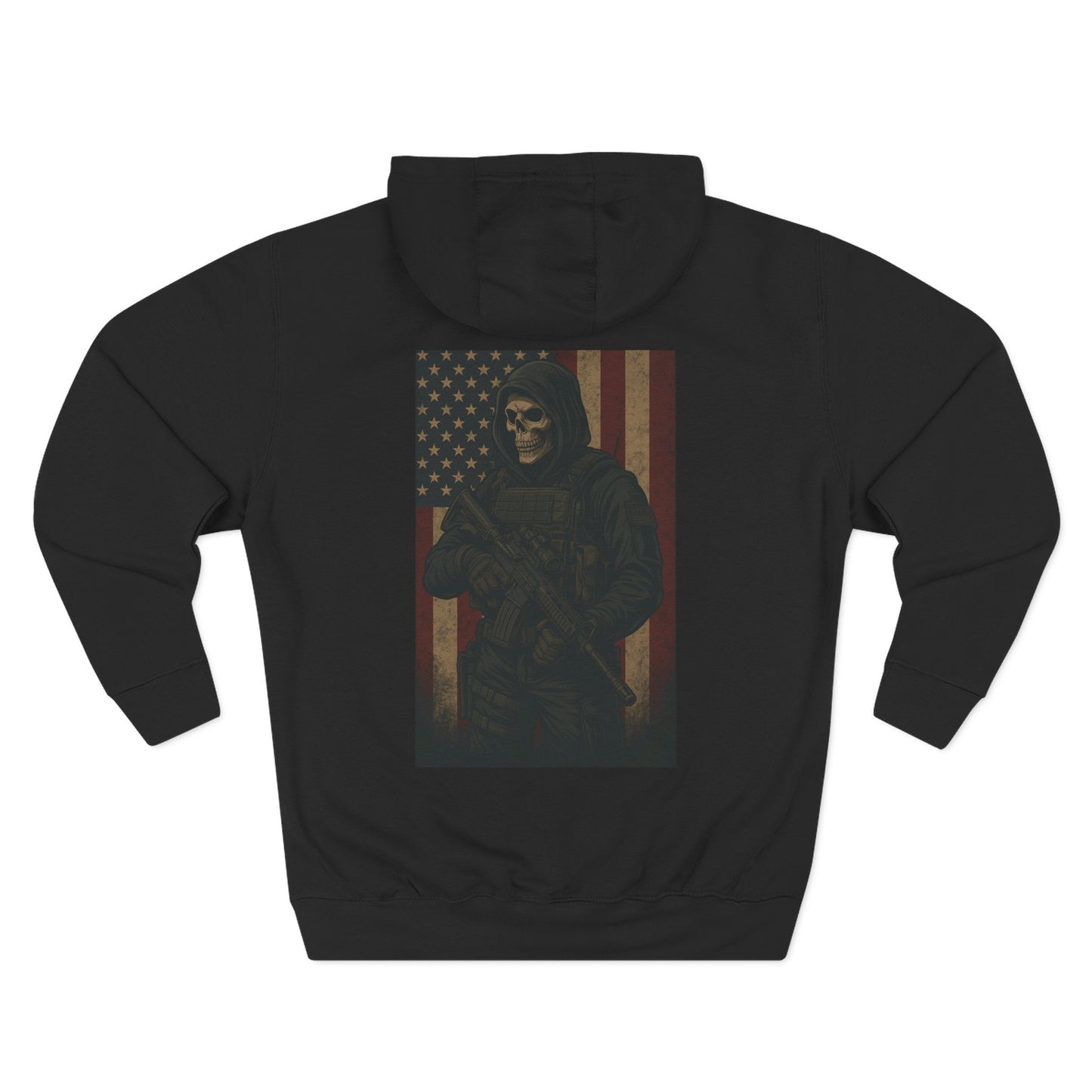 Gritty Graphic Hoodie, Patriotic Apparel