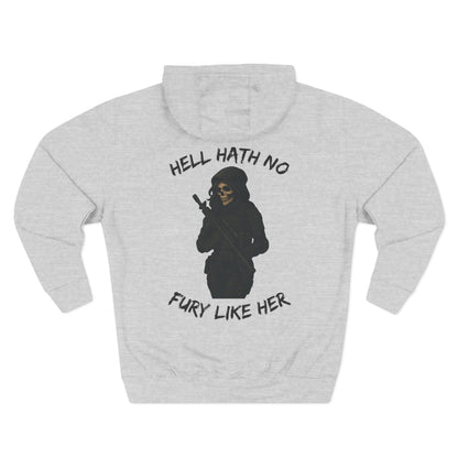 Hell Hath No Fury Fleece Hoodie