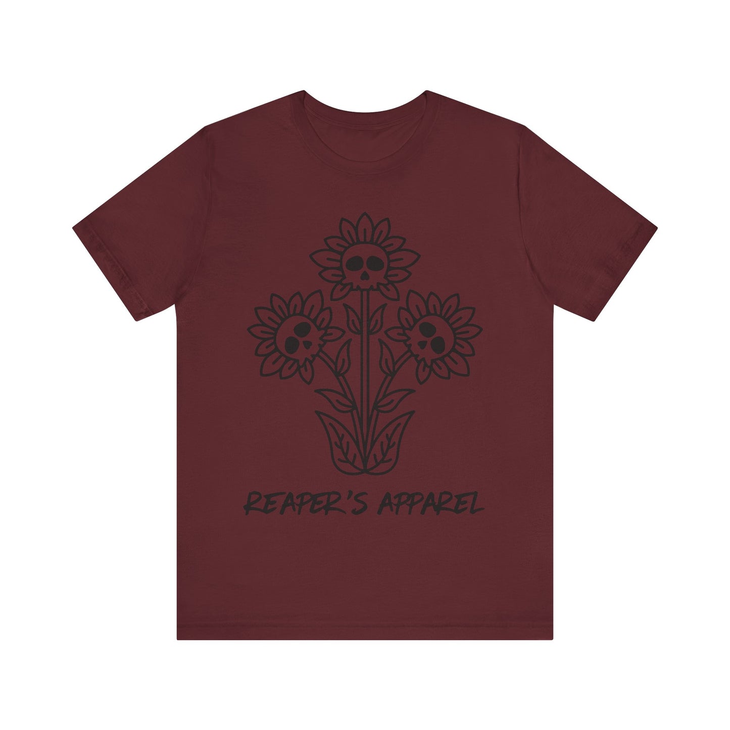 Reaper's Apparel Floral Skull Tee