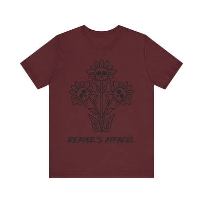 Reaper's Apparel Floral Skull Tee