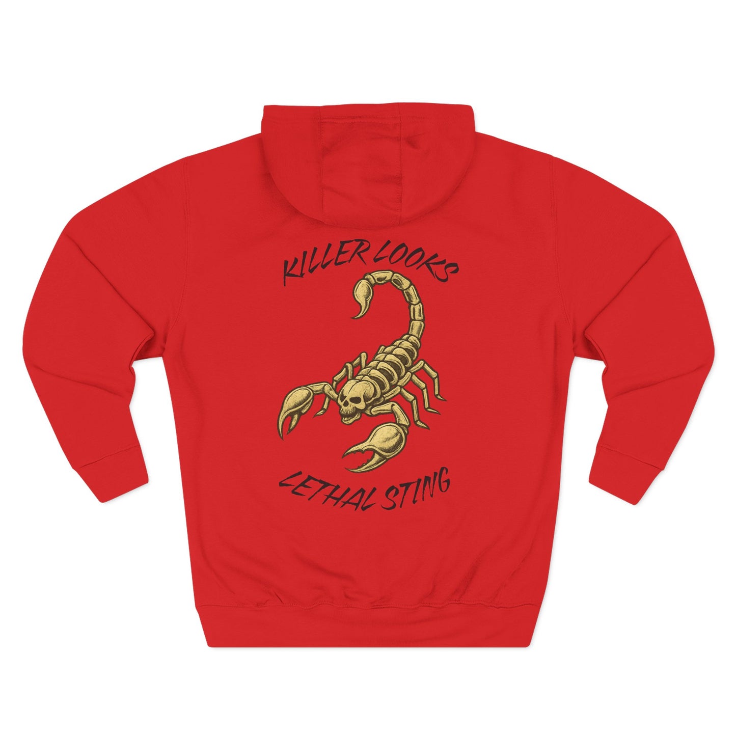 Stylish Scorpion Fleece Hoodie - Unisex