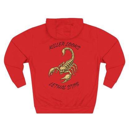 Stylish Scorpion Fleece Hoodie - Unisex