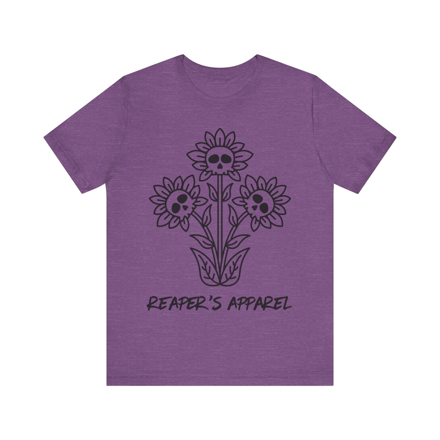 Reaper's Apparel Floral Skull Tee