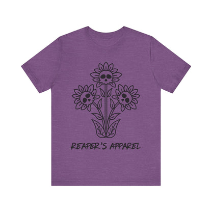 Reaper's Apparel Floral Skull Tee