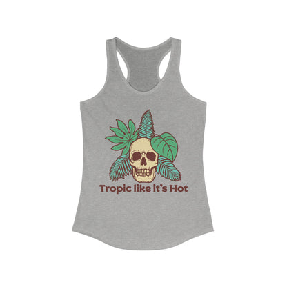 Tropical Skull Racerback Tank