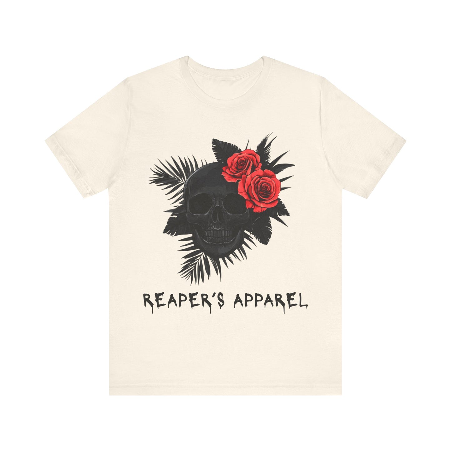Skull and Roses Tee - Edgy Unisex
